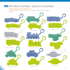 Reflexní přívěsek - strašidýlko - splňuje EN 13356 | EN 17353 Reflexní přívěsek - strašidýlko - splňuje EN 13356 | EN 17353